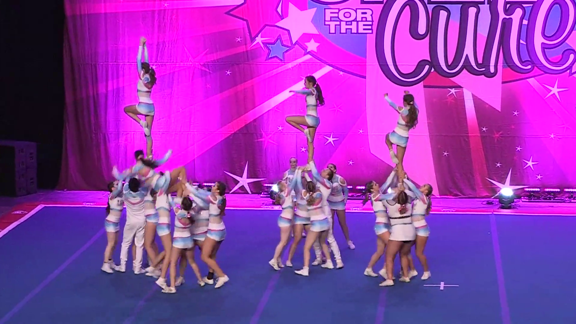 Black Widow Cheer Gym Love – Open L6 Small Coed R2 Canadian Cheer 2021