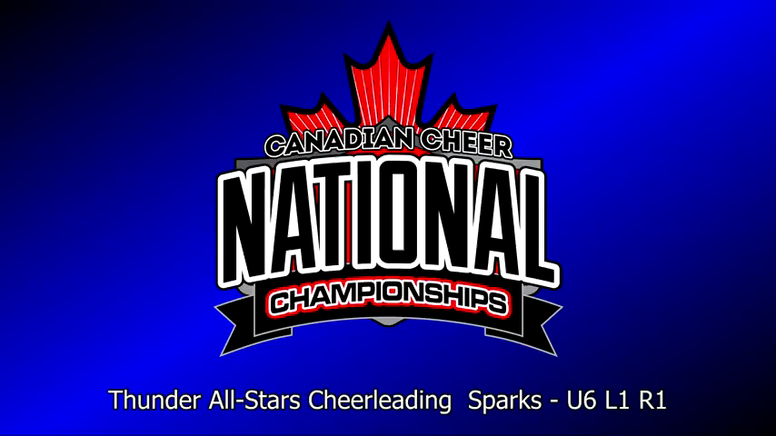 Thunder All-Stars Cheerleading Sparks – U6 L1 R1 | Canadian Cheer 2023 ...