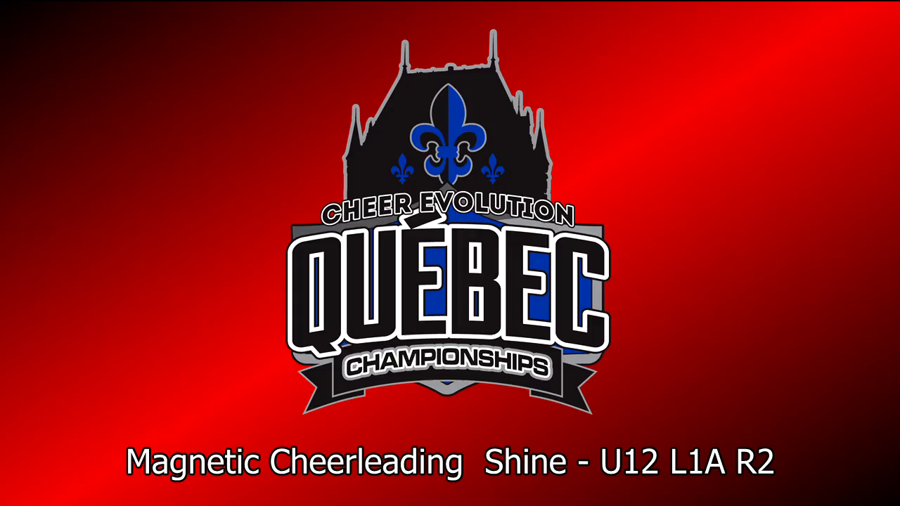 Cheerleading Shine U12 L1A R2 Cheer Evolution 2024 Québec