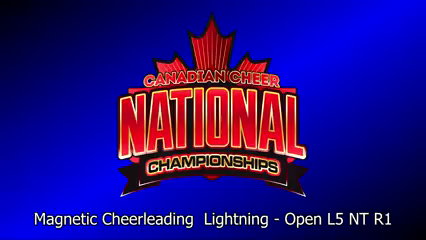 Magnetic Cheerleading Lightning – Open L5 NT R1 | Canadian Cheer 2024 ...