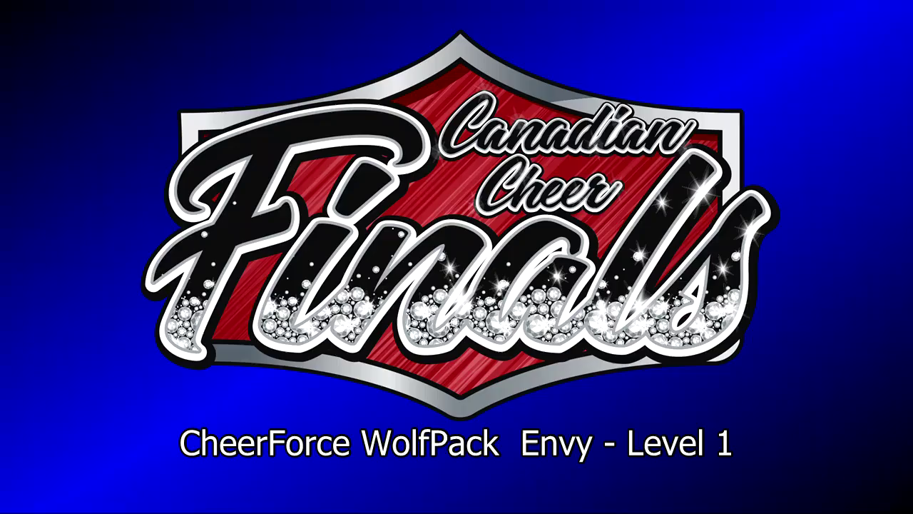 CheerForce WolfPack Envy Level 1 Canadian Cheer 2024 Canadian